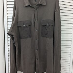 Gray Button-Up Shirt Rag & Bone